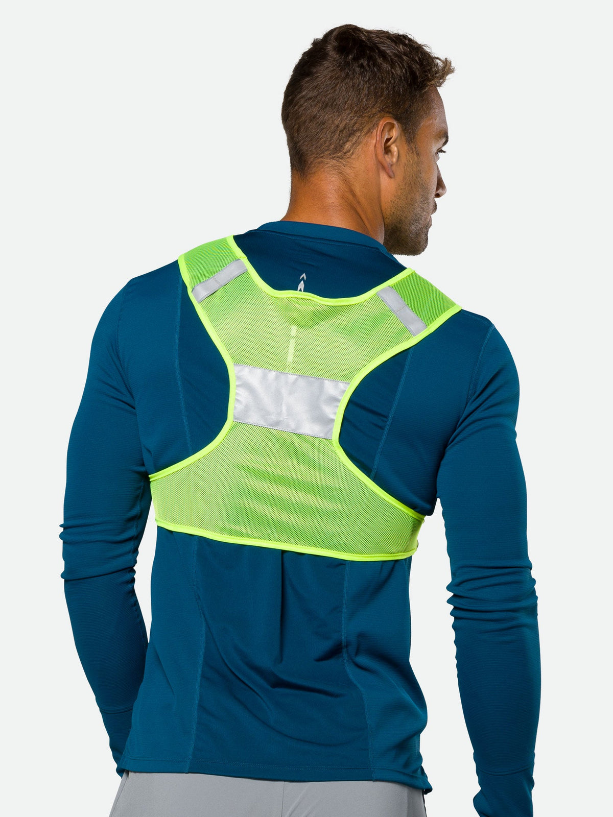 Nathan Streak Reflective Vest Safety Yellow
