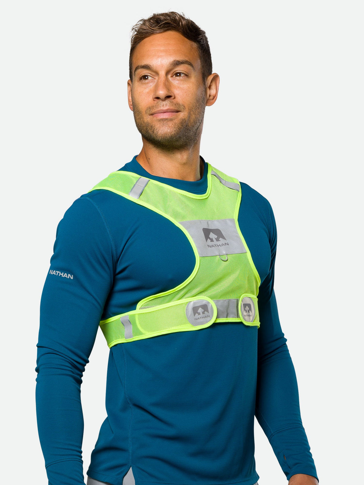 Nathan Streak Reflective Vest Safety Yellow