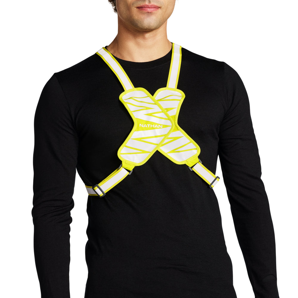 Nathan HexLite Reflective Safety Vest Safety Yellow