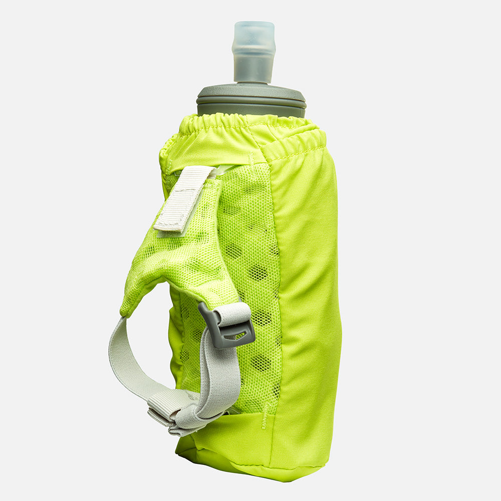 Nathan Pinnacle 18oz Soft Flask Finish Lime/Reflective Silver OSFM