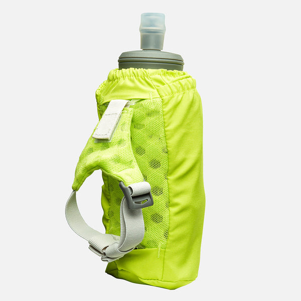 Nathan Pinnacle 18oz Soft Flask Finish Lime/Reflective Silver OSFM