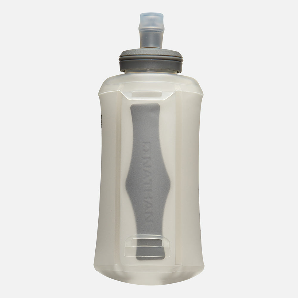 Nathan Pinnacle 18oz Soft Flask Finish Lime/Reflective Silver OSFM