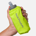Nathan Pinnacle 18oz Soft Flask Finish Lime/Reflective Silver OSFM