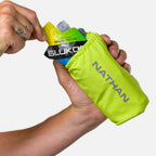 Nathan Pinnacle 18oz Soft Flask Finish Lime/Reflective Silver OSFM