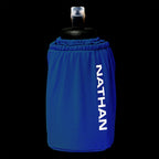 Nathan Pinnacle Soft Flask Handheld 18oz Electric Blue/Reflective Silver