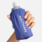 Nathan Pinnacle Soft Flask Handheld 18oz Indigo/Reflective Silver