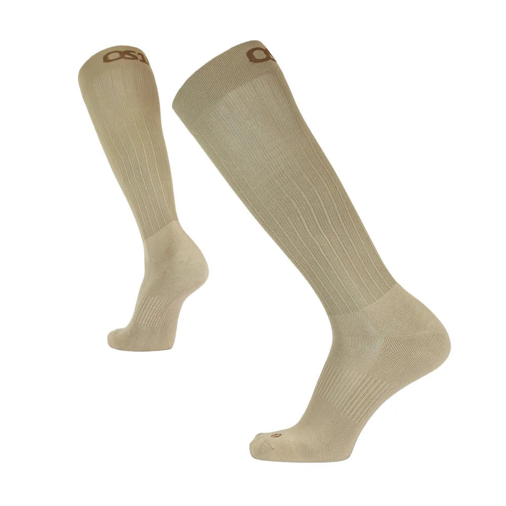 OS1st Wellness Compression Socks Over the Calf Tan