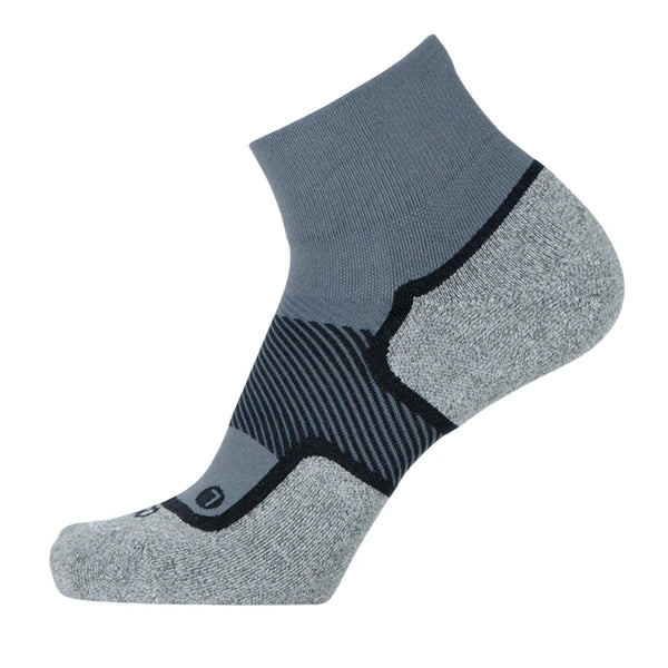 OS1st Wellness Performance Socks 1/4 Crew Grey