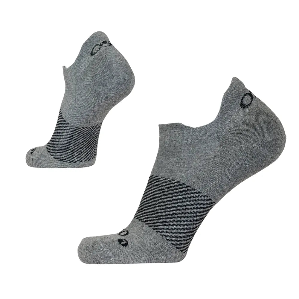 OS1st Wicked Comfort Socks No Show Charcoal