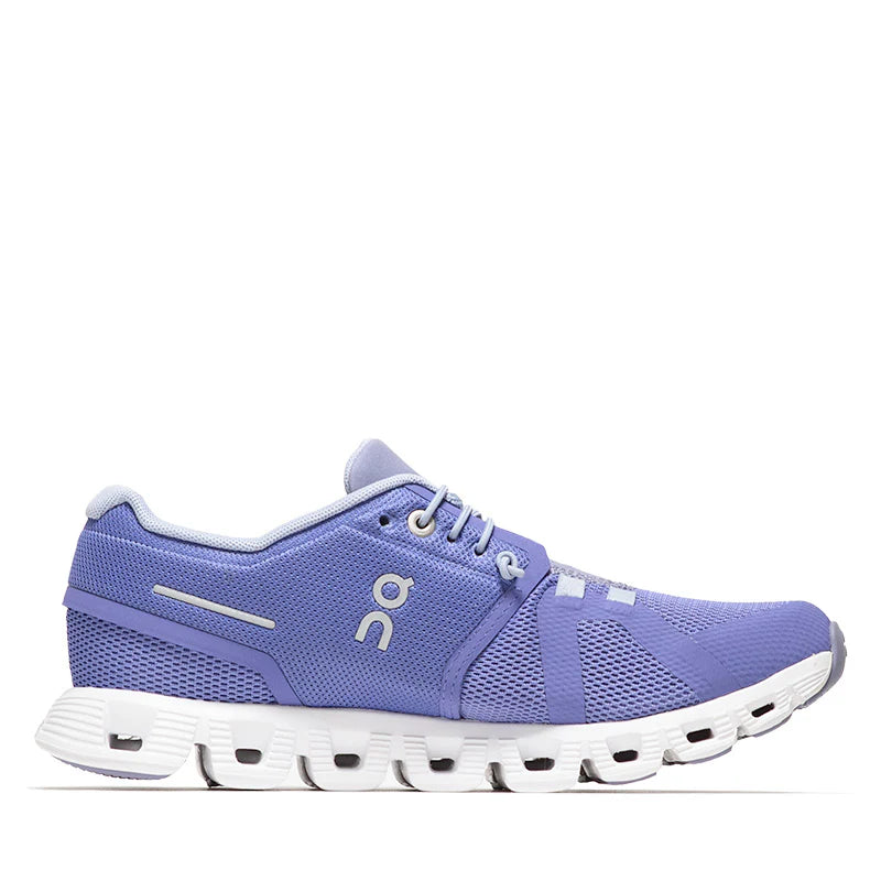 On Cloud 5 Womens Shoe- Blueberry/Feather