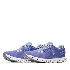 On Cloud 5 Womens Shoe- Blueberry/Feather