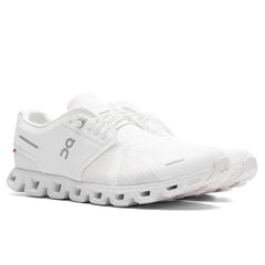 On Cloud 5 Mens Shoe- All White