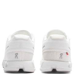 On Cloud 5 Mens Shoe- All White