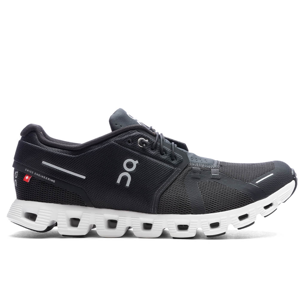 On Cloud 5 Mens Shoe- Black/White