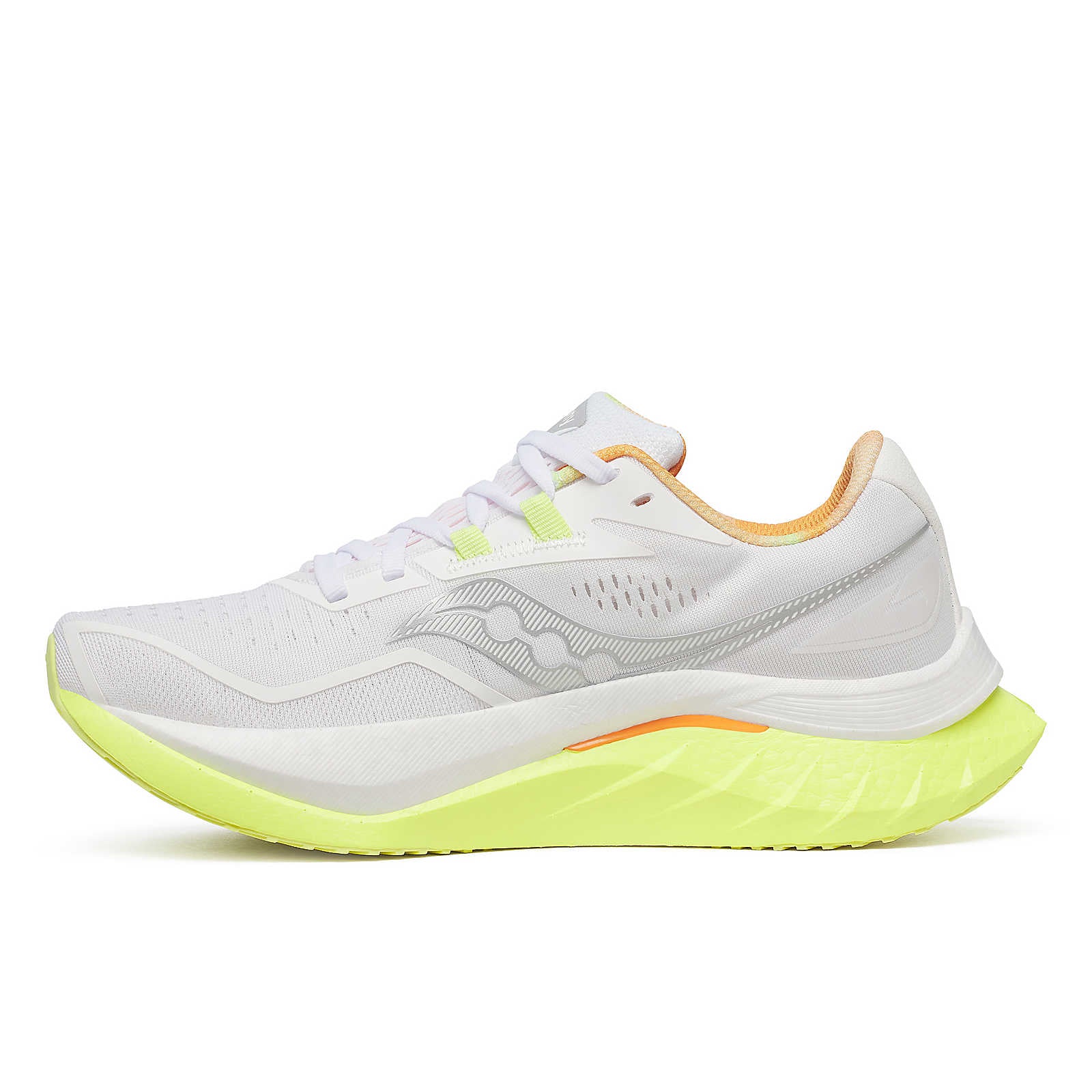 Women's - Saucony Endorphin Speed 4 - White/Sunny