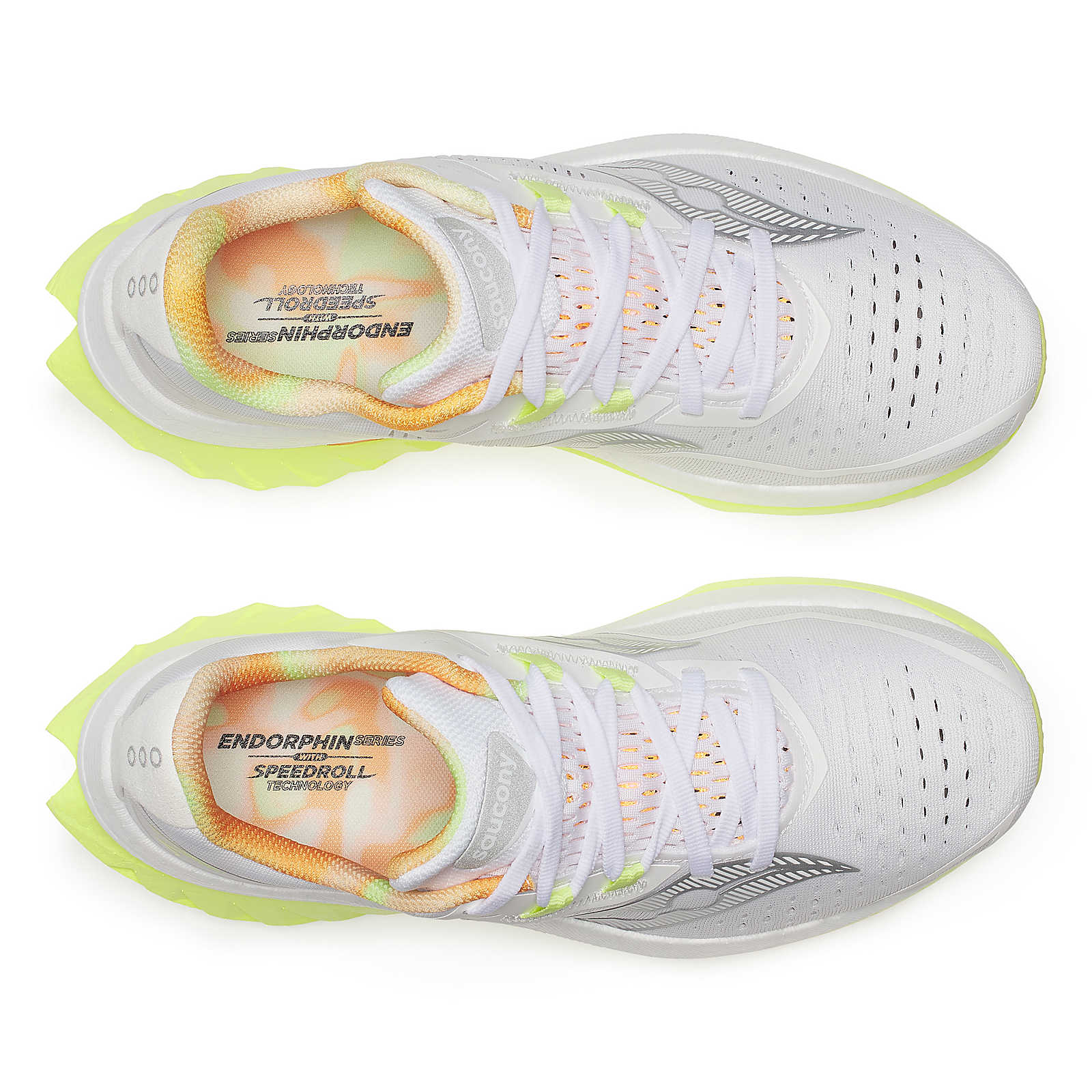Women's - Saucony Endorphin Speed 4 - White/Sunny