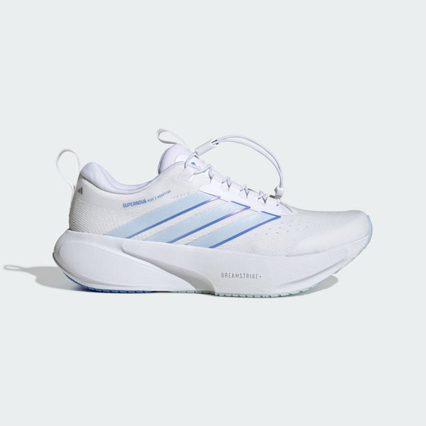 Adidas Women's Supernova Rise 3 Adaptive Cloud White / Blue Fusion / Silver Metallic