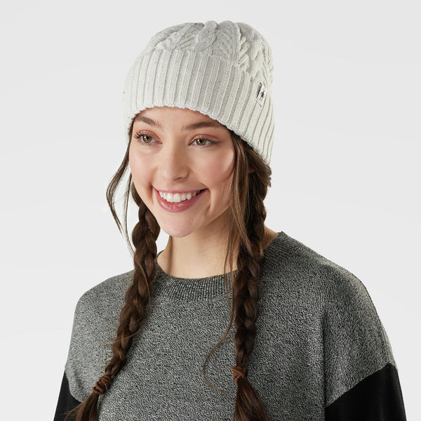 Smart Wool Cable Knit Beanie