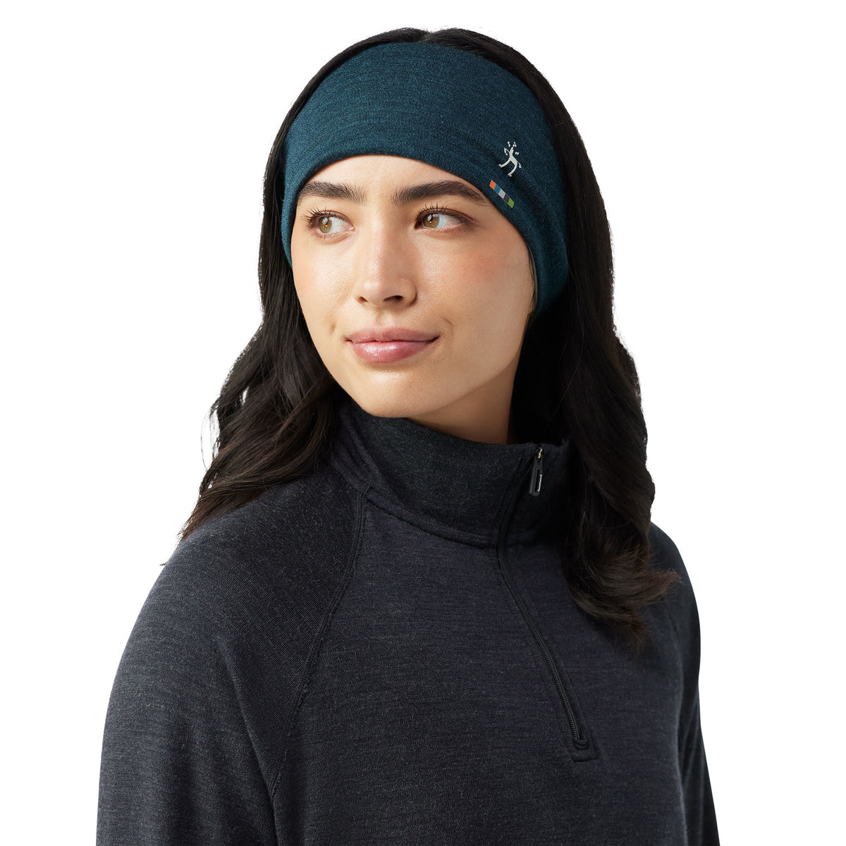 Smartwool Thermal Merino Reversible Headband Twilight Blue Heather