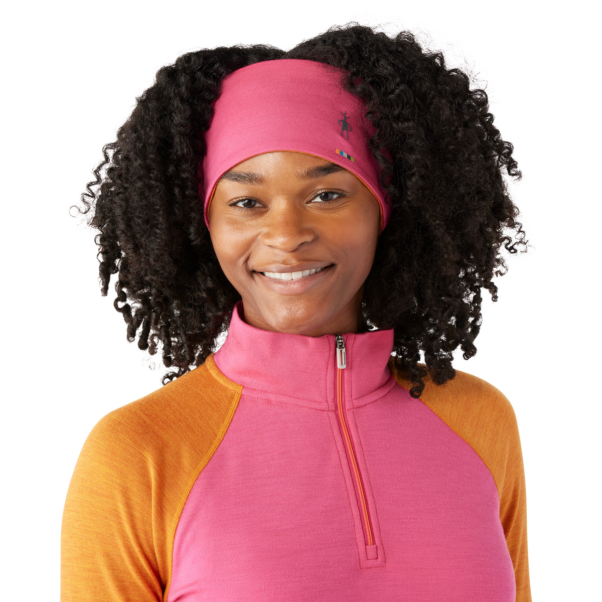 Smartwool Thermal Merino Reversible Headband Power Pink