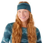 Smartwool Thermal Merino Reversible Headband Twilight Blue Mountain Scape