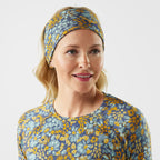 Smartwool Thermal Merino Reversible Headband Nightfall Blue Floral