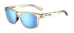 Tifosi Swank Golden Ray - Smoke Tint with Sky Blue Mirror