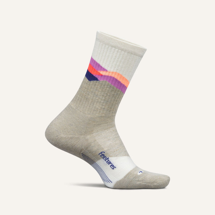 Feetures - Elite Trail Mini Crew Max Cushion - Mountain High Cream