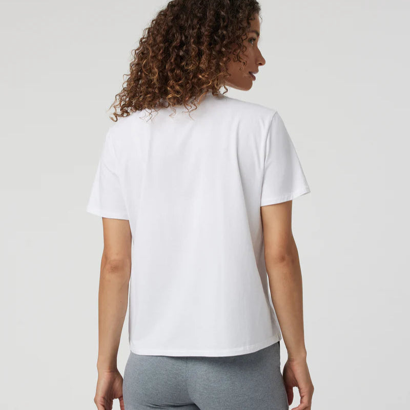 Women's - Vuori Feather Tee - White