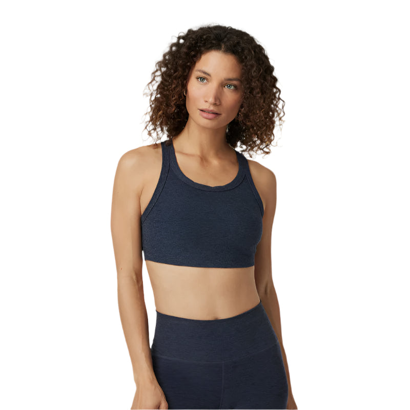 Women's - Vuori Elevation Racer Bra - Midnight Heather