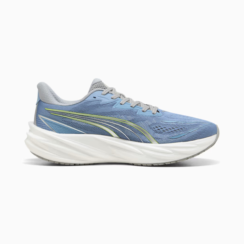 Men's - Puma Velocity Nitro 5 - Zen Blue/Sunny Lime