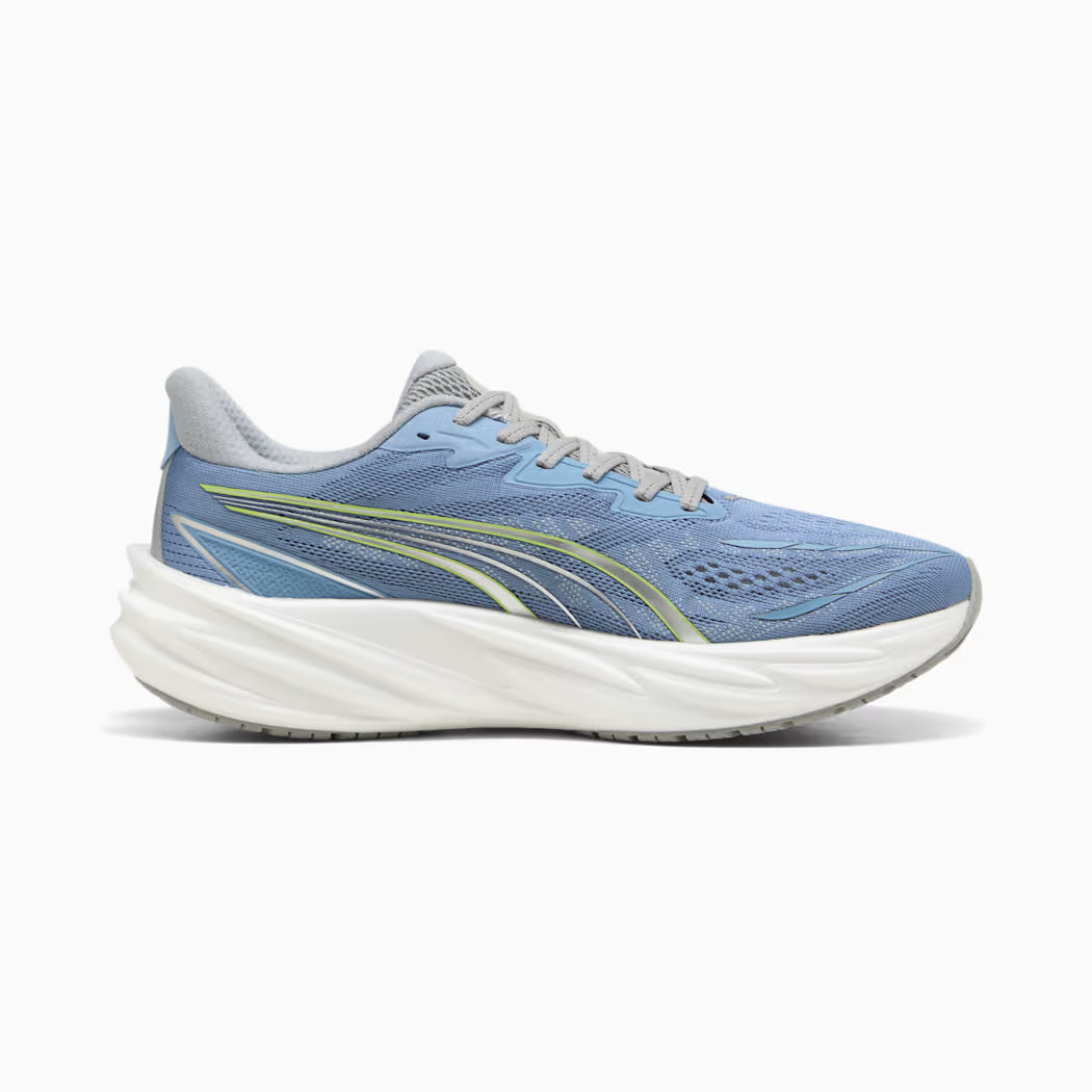 Men's - Puma Velocity Nitro 5 - Zen Blue/Sunny Lime