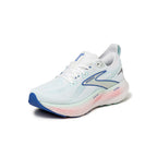 Women's - Brooks Glycerin 22 - White/Limpet Shell/Amparo Blue