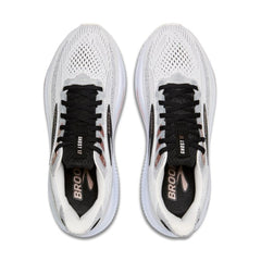 Women's - Brooks Ghost 17 - White/Black/Rose Gold