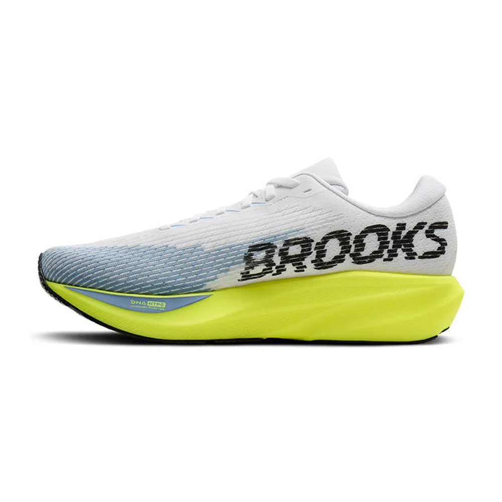 Men's - Brooks Hyperion Max 4 - White/Blue/Nightlihgt
