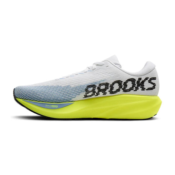 Men's - Brooks Hyperion Max 4 - White/Blue/Nightlihgt