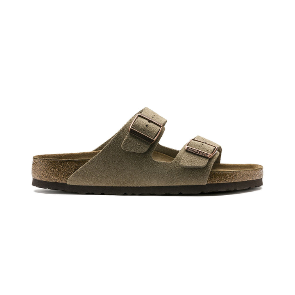 Birkenstock Arizona Soft Bed Taupe Suede running shoe