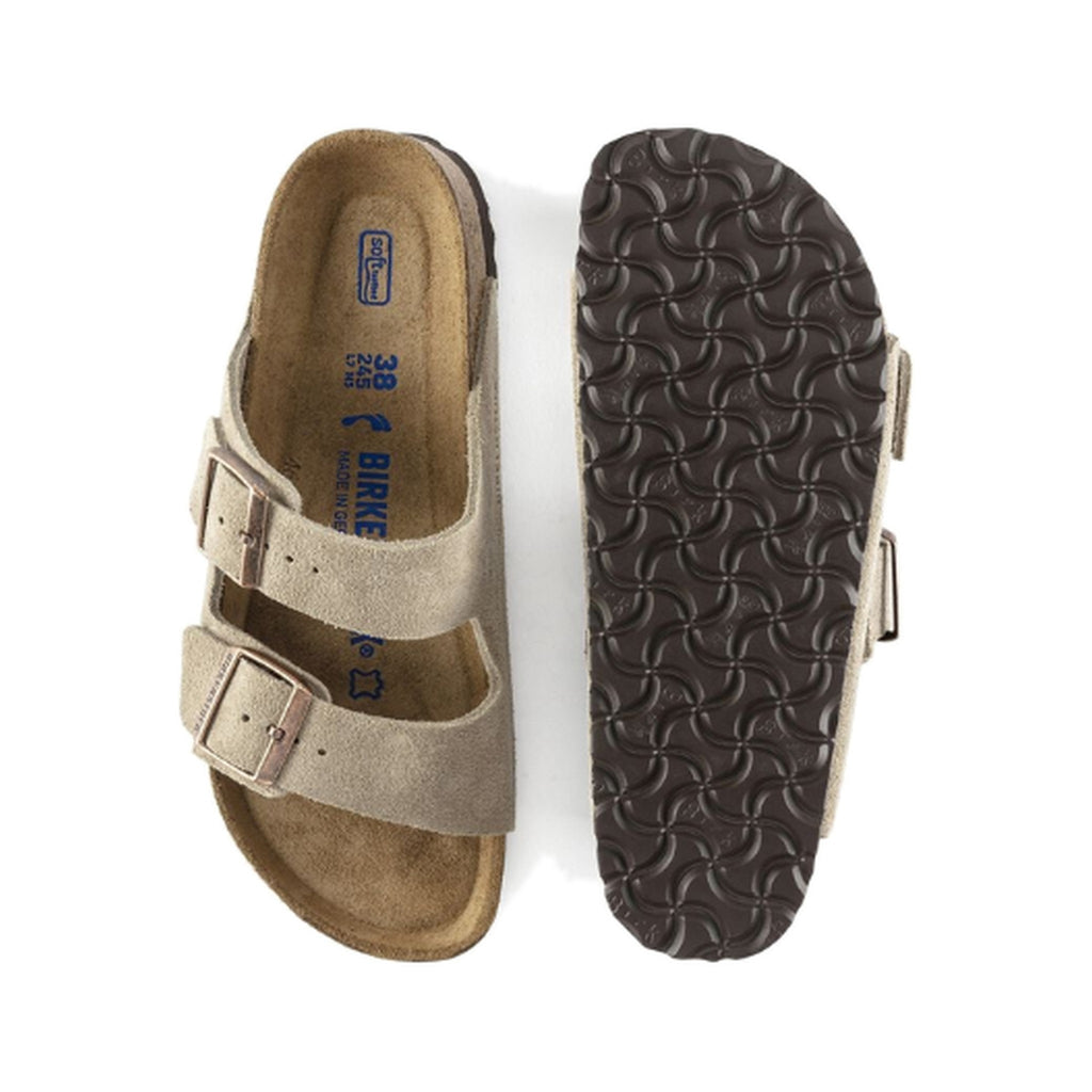 Birkenstock Arizona Soft Bed Taupe Suede running shoe