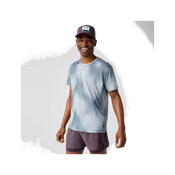 Men's - Brooks Dash Short Sleeve - Euphoryc Slate