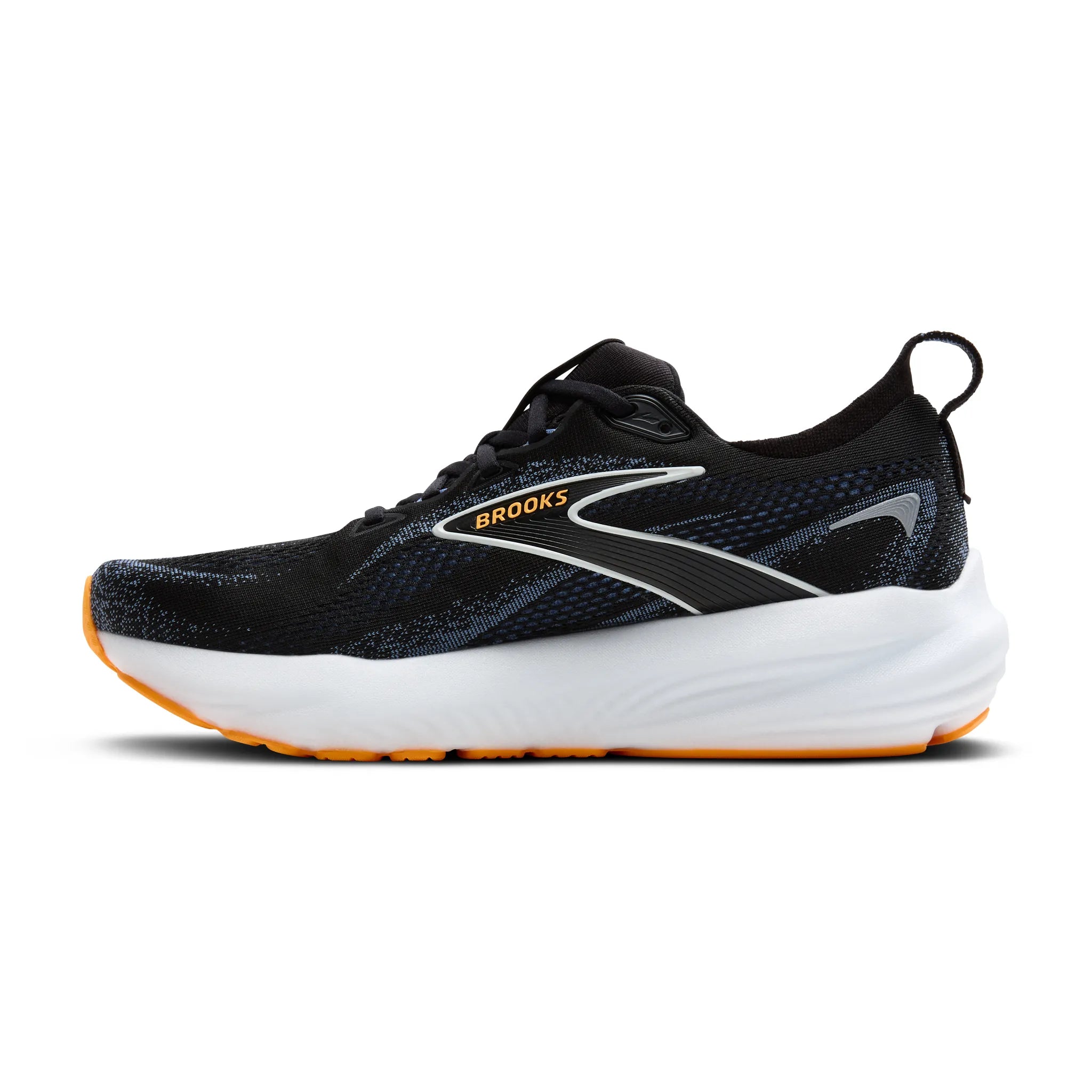 Men's - Brooks Glycerin 22 - Black/Country Blue/Orange Pop Copy