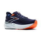 Men's - Brooks Glycerin GTS 22 - Peacoat/Blue Ribbon/Orange