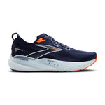 Men's - Brooks Glycerin GTS 22 - Peacoat/Blue Ribbon/Orange