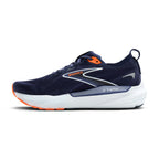 Men's - Brooks Glycerin GTS 22 - Peacoat/Blue Ribbon/Orange