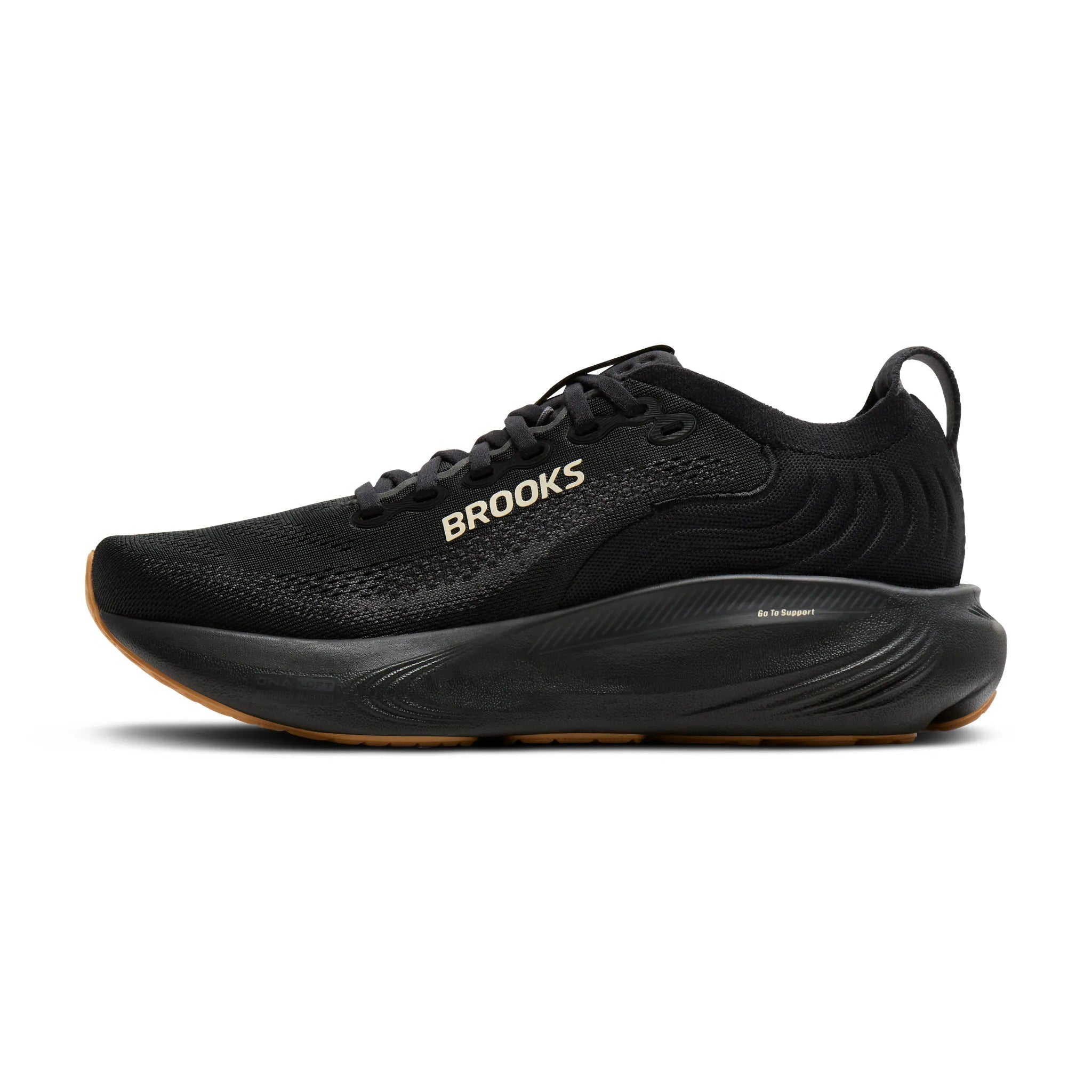 Men's - Brooks Adrenaline GTS 25 - Black/Biscuit