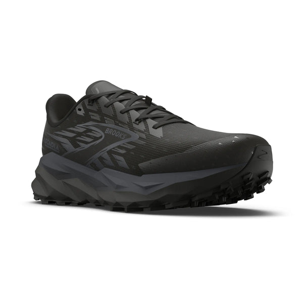 Men's - Brooks Cascadia 19 - Black/Black/Ebony