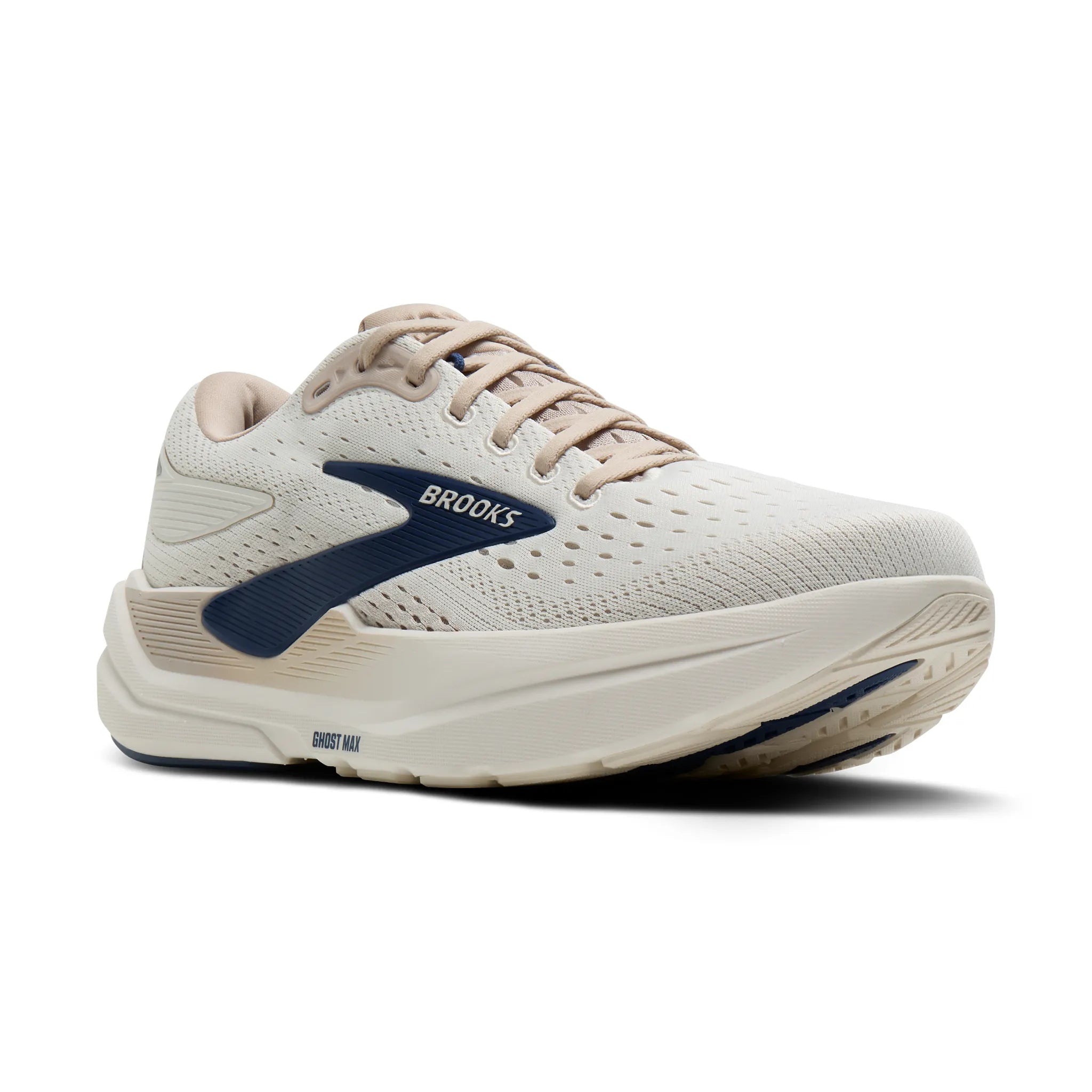 Men's - Brooks Ghost Max 3 - Coconut/Chateau/Navy