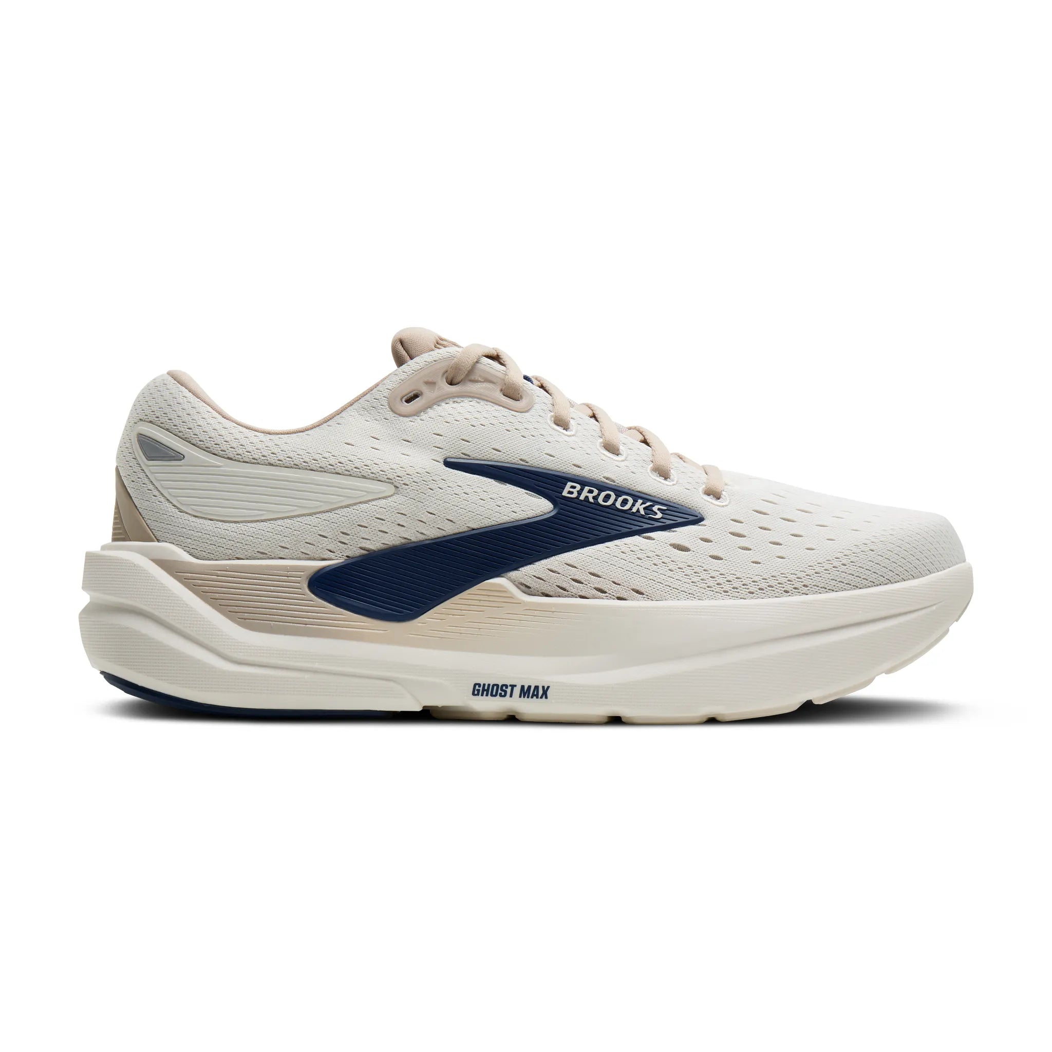 Men's - Brooks Ghost Max 3 - Coconut/Chateau/Navy