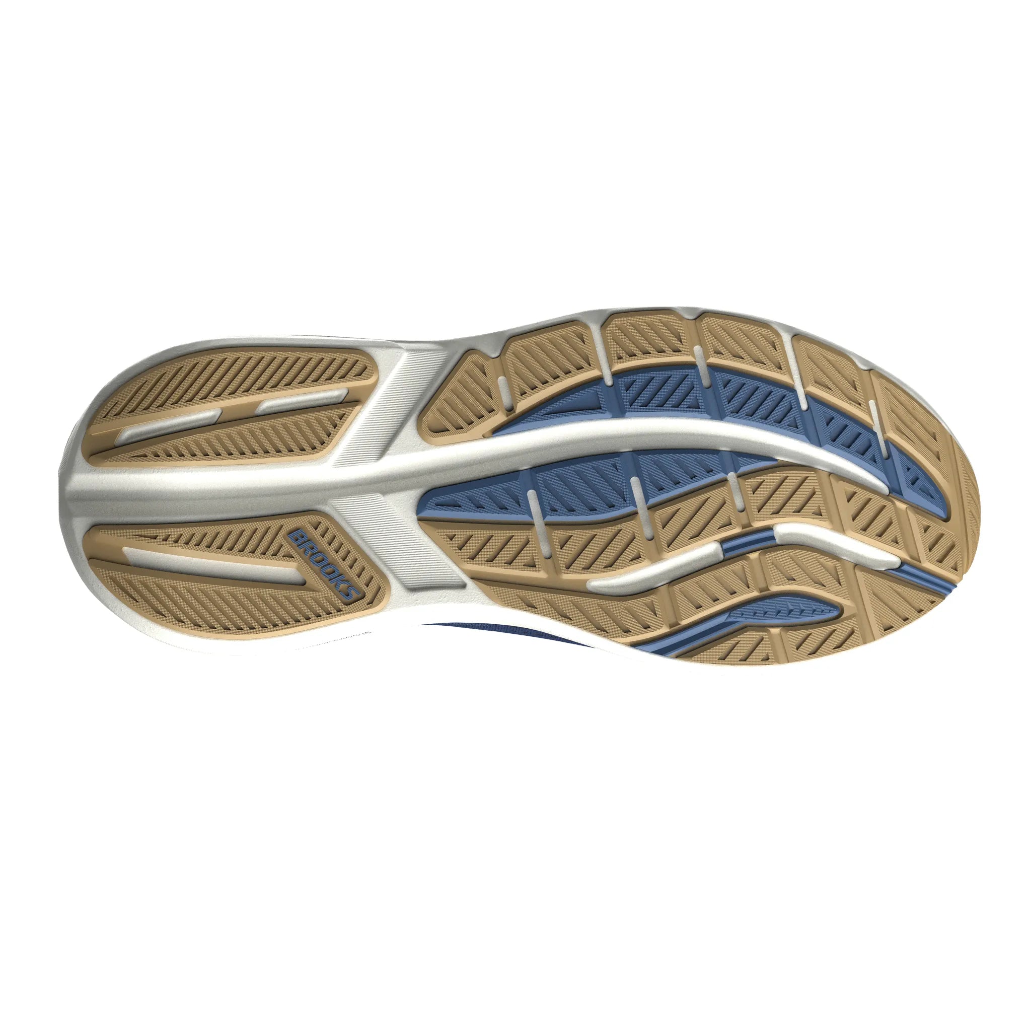 Men's - Brooks Ghost Max 3 - Blue/Starfish/Moonlight