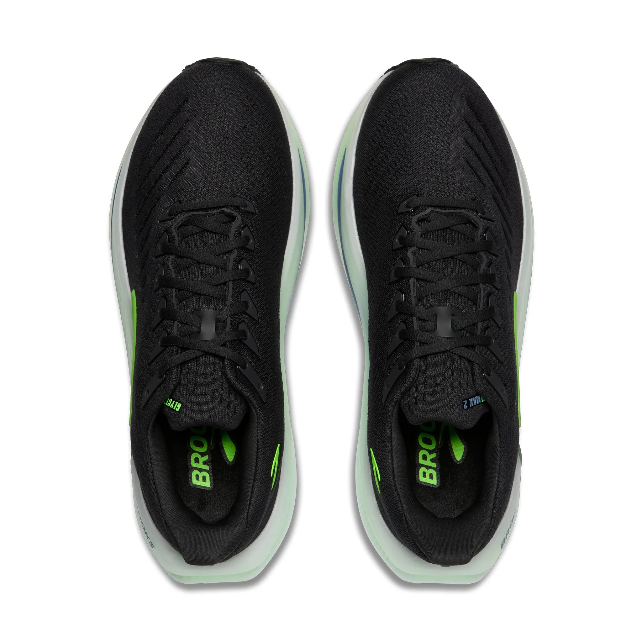 Men's Brooks Glycerin Max 2 - Phantom/White/Green Gecko