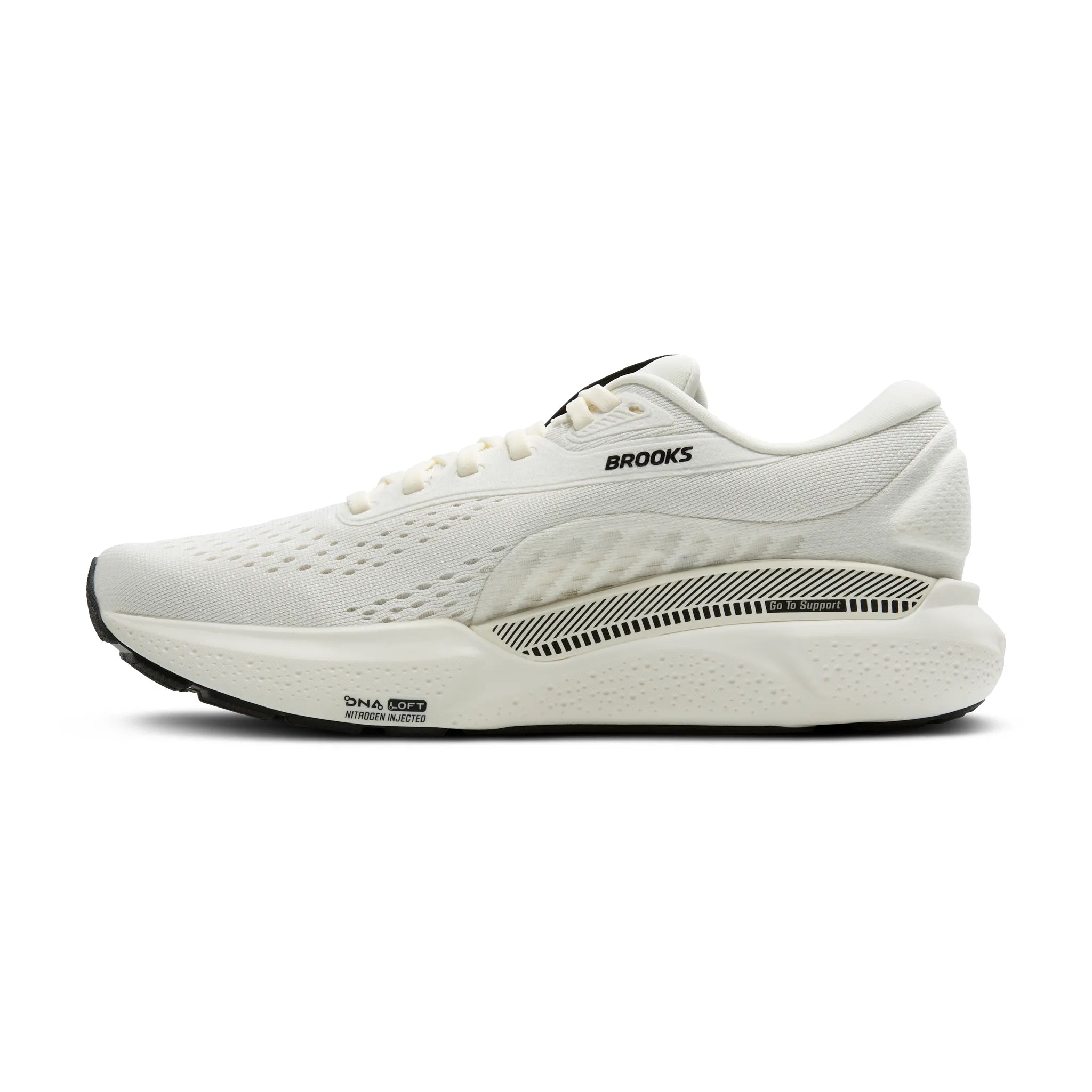 Women's - Brooks Adrenaline GTS 24 - Coconut/Black/Biscuit